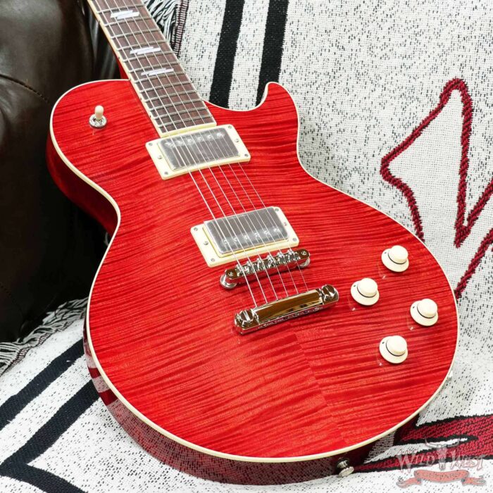 Collings CL Series City Limits Deluxe Premium Flame Top Faded Cherry 8.30 LBS - Image 9