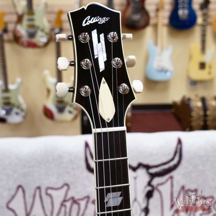 Collings CL Series City Limits Deluxe Premium Flame Top Acid Wash Charcoal Burst 8.10 LBS - Image 6