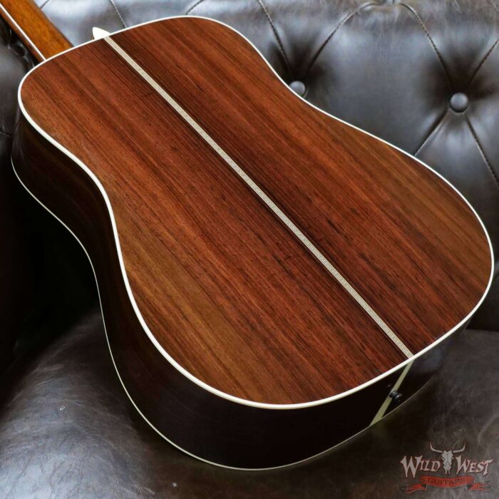 Collings D Serise Dreadnought D2H Sitka Spruce Top East Indian Rosewood Back & Sides - Image 11