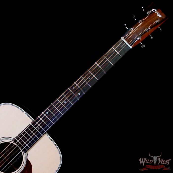 Collings D Serise Dreadnought D2H Sitka Spruce Top East Indian Rosewood Back & Sides Diamonds & Squares Inlays Natural - Image 4