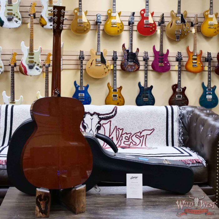 Collings OM Series OM1 Sitka Spruce Top Honduran Mahogany Back & Sides 45 Style Snowflake Inlays Natural 3.95 LBS - Image 9