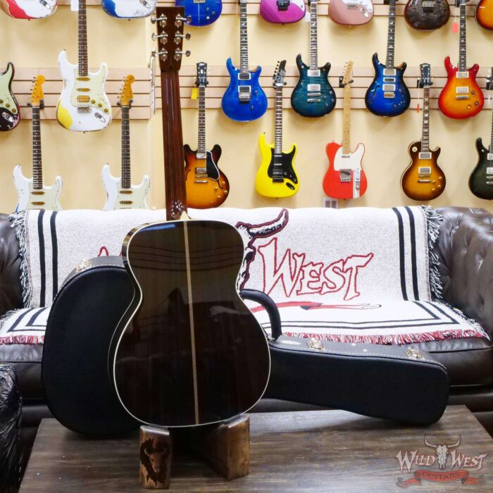 Collings OM Series OM2H Sitka Spruce Top East Indian Rosewood Back & Sides 45 Style Snowflake Inlays Natural - Image 10