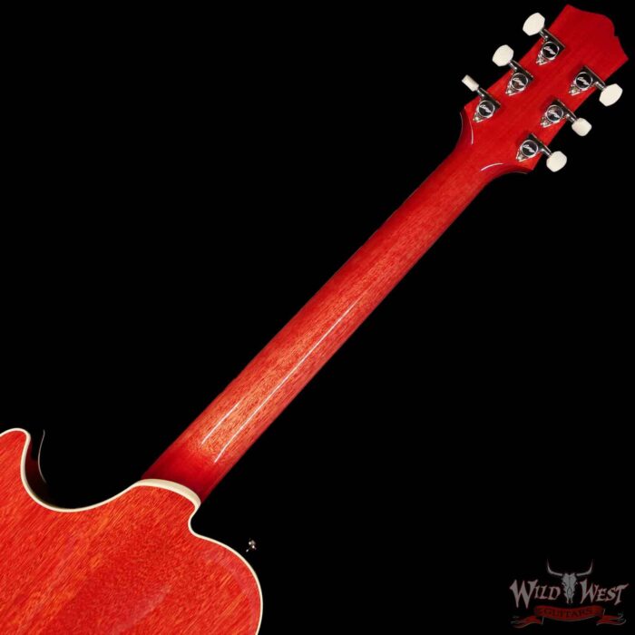 Collings SoCo Deluxe Premium Flame Maple Top Rosewood Fingerboard Lollar Low Wind Imperial Humbuckers Faded Cherry 7.15 LBS - Image 5