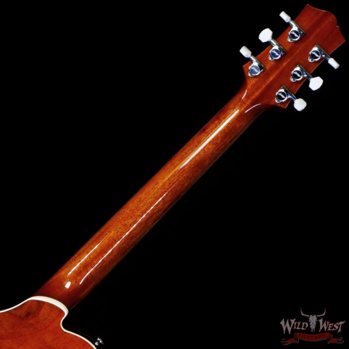 Collings SoCo Deluxe Premium Flame Maple Top Rosewood Fingerboard Lollar Low Wind Imperial Humbuckers Sapphire Blue - Image 5