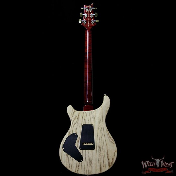 PRS Wood Library 10 Top Custom 24 Piezo Quilt Maple Top Flame Neck Brazilian Rosewood Fretboard Red Tiger - Image 6