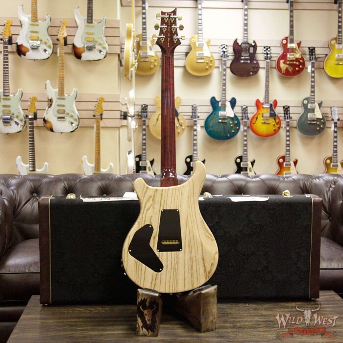 PRS Wood Library 10 Top Custom 24 Piezo Quilt Maple Top Flame Neck Brazilian Rosewood Fretboard Red Tiger - Image 15