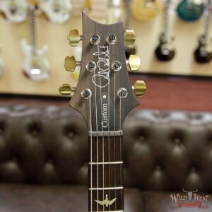 PRS Wood Library 10 Top Custom 24 Piezo Quilt Maple Top Flame Neck Brazilian Rosewood Fretboard Red Tiger - Image 9