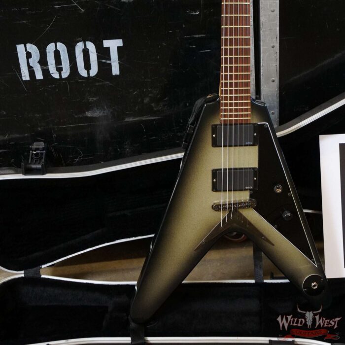 Jim Root Collection Capurso Flying V Silverburst (One Of A Kind) - Image 8