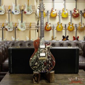 Paul Reed Smith PRS Singlecut Dragon 2002 #23 Brazilian Rosewood Neck and Board Black Cherry - Image 14