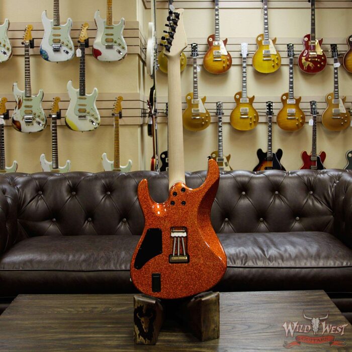 Suhr Modern Scallop Fingerboard Reverse Headstock Orange Sparkle - Image 15