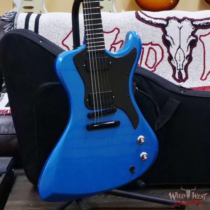 2018 Dunable Guitars R2 Pelham Blue with Barek Nuckle Ragnarok Pickups Owned by Misha Mansoor (Periphery) - Image 7