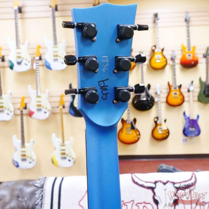 2018 Dunable Guitars R2 Pelham Blue with Barek Nuckle Ragnarok Pickups Owned by Misha Mansoor (Periphery) - Image 9
