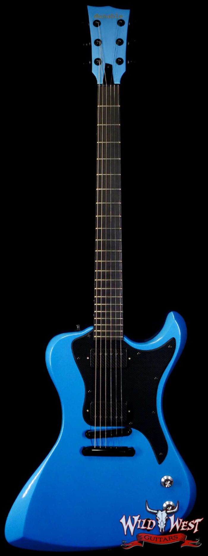 2018 Dunable Guitars R2 Pelham Blue with Barek Nuckle Ragnarok Pickups Owned by Misha Mansoor (Periphery) - Image 1