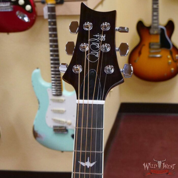 Paul Reed Smith PRS SE A40E Ebony Fretboard Ovangkol Side & Back Electric Acoustic Guitar Tobacco Sunburst - Image 5