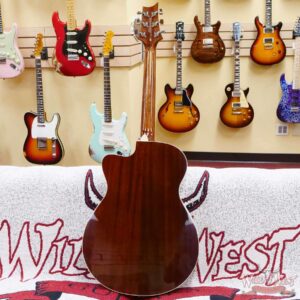 Paul Reed Smith PRS SE A40E Ebony Fretboard Ovangkol Side & Back Electric Acoustic Guitar Tobacco Sunburst - Image 7