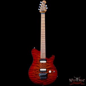 Ernie Ball Music Man Axis Roasted Amber Quilt - Image 3