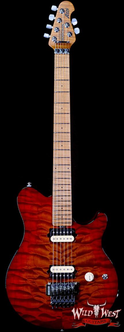 Ernie Ball Music Man Axis Roasted Amber Quilt