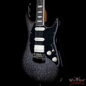 Ernie Ball Music Man BFR Limited Edition # 39 of 56 Cutlass HSS Roasted Flame Maple Neck Smoked Chrome - Image 2