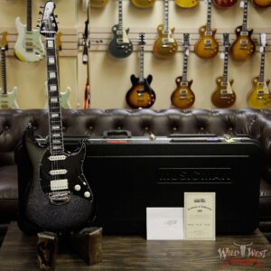 Ernie Ball Music Man BFR Limited Edition # 39 of 56 Cutlass HSS Roasted Flame Maple Neck Smoked Chrome - Image 6