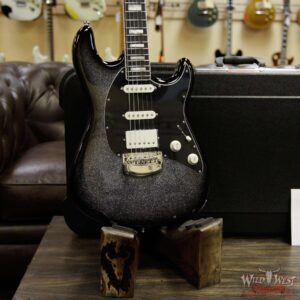 Ernie Ball Music Man BFR Limited Edition # 39 of 56 Cutlass HSS Roasted Flame Maple Neck Smoked Chrome - Image 8