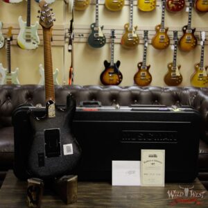 Ernie Ball Music Man BFR Limited Edition # 39 of 56 Cutlass HSS Roasted Flame Maple Neck Smoked Chrome - Image 9