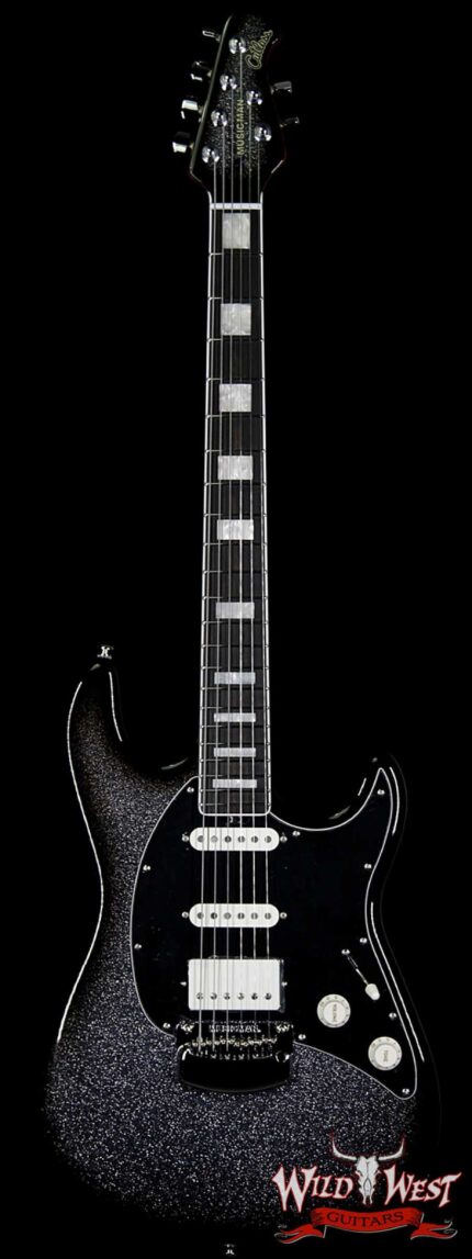 Ernie Ball Music Man BFR Limited Edition # 39 of 56 Cutlass HSS Roasted Flame Maple Neck Smoked Chrome