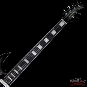 Ernie Ball Music Man BFR Limited Edition # 39 of 56 Cutlass HSS Roasted Flame Maple Neck Smoked Chrome - Image 4