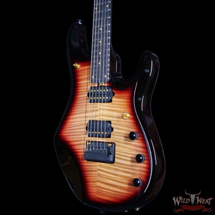 Ernie Ball Music Man John Petrucci 20th Anniversary JP6 JP-XX Honey Butter - Image 2