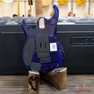 Ernie Ball Music Man John Petrucci JP-15 Piezo Quilt Maple Top Cerulean Paradise - Image 11
