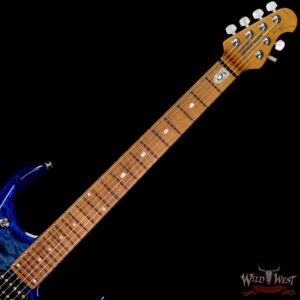 Ernie Ball Music Man John Petrucci JP-15 Piezo Quilt Maple Top Cerulean Paradise - Image 4