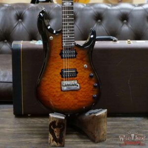 2009 Ernie Ball Music Man BFR JP-6 Baritone Quilt Maple Top Tobacco Sunburst Owned by John Petrucci and Kevin Shirley - Image 7