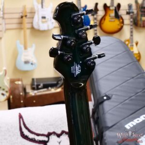 Ernie Ball Music Man Majesty 6 HH Piezo Bridge Ebony Fingerboard Enchanted Forest 6.65 LBS - Image 10