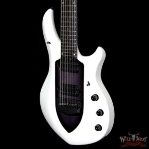 Ernie Ball Music Man John Petrucci Majesty 7 Ebony Board Majestic Glacial Frost - Image 2