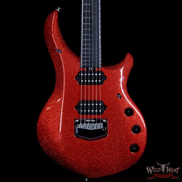 Ernie Ball Music Man BFR Limited Edition #87 of 105 John Petrucci Signed Majesty Cinnabar Red - Image 3