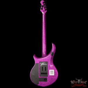 Ernie Ball Music Man BFR Majesty Limited #45 of 74 Signed by John Petrucci Fuchsia Sparkle - Image 6