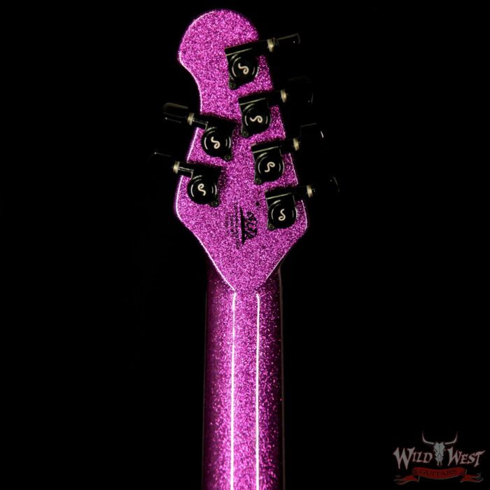 Ernie Ball Music Man BFR Majesty Limited #45 of 74 Signed by John Petrucci Fuchsia Sparkle - Image 10