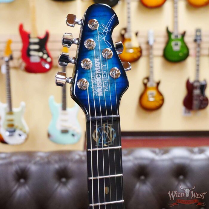 Ernie Ball Music Man Majesty 6 Piezo Ebony Board Hydrospace #138 of 175 - Image 7