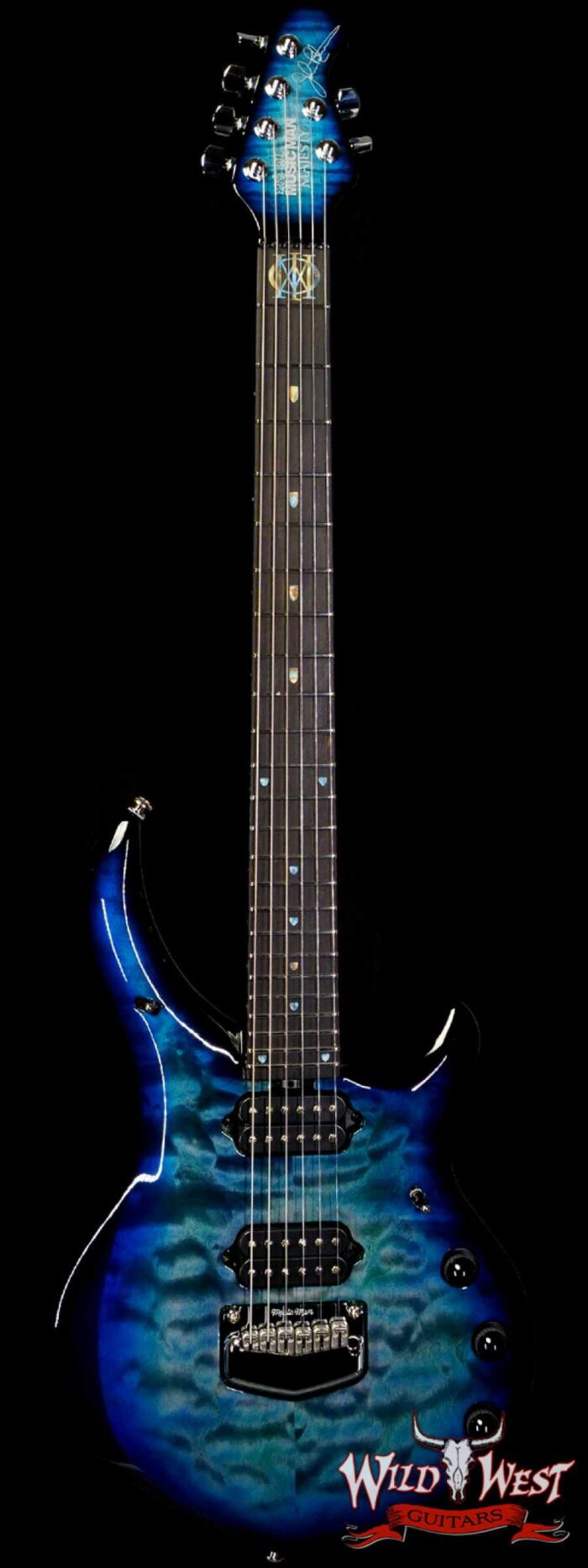 Ernie Ball Music Man Majesty 6 Piezo Ebony Board Hydrospace #138 of 175 - Image 1