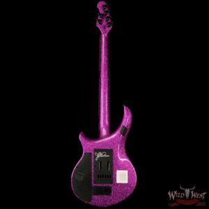 Ernie Ball Music Man BFR Ball Family Reserve Majesty Limited #23 of 74 Signed by John Petrucci Fuchsia Sparkle - Image 5