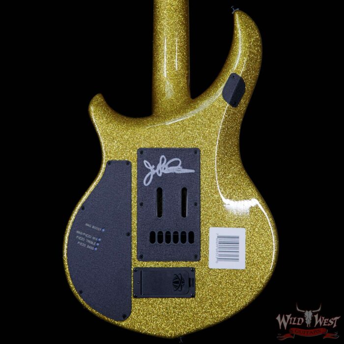Ernie Ball Music Man BFR Ball Family Reserve Majesty Limited #12 of 77 Signed by John Petrucci Deep Gold Sparkle - Image 6