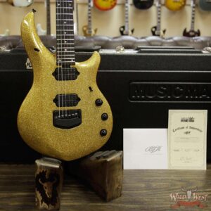 Ernie Ball Music Man BFR Ball Family Reserve Majesty Limited #12 of 77 Signed by John Petrucci Deep Gold Sparkle - Image 12