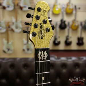 Ernie Ball Music Man BFR Ball Family Reserve Majesty Limited #12 of 77 Signed by John Petrucci Deep Gold Sparkle - Image 9