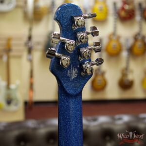 Ernie Ball Music Man BFR Limited Edition John Petrucci Signed Majesty # 103 of 118 Marine Blue Sparkle - Image 8