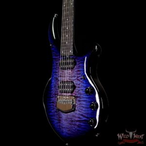 Ernie Ball Music Man Majesty 6 with Piezo Quilt Maple Top Flame Maple Neck Ebony Board Purple Nebula 119 of 150 - Image 2