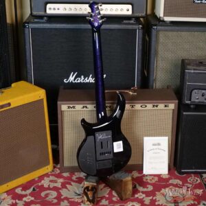 Ernie Ball Music Man Majesty 6 with Piezo Quilt Maple Top Flame Maple Neck Ebony Board Purple Nebula 119 of 150 - Image 9