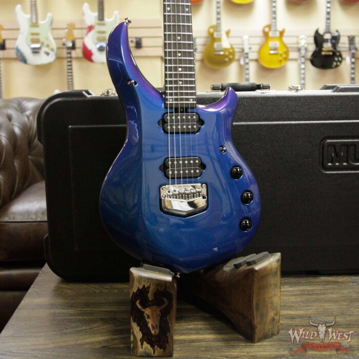 Ernie Ball Music Man Majesty 6 Kinetic Blue Ebony Fingerboard - Image 4