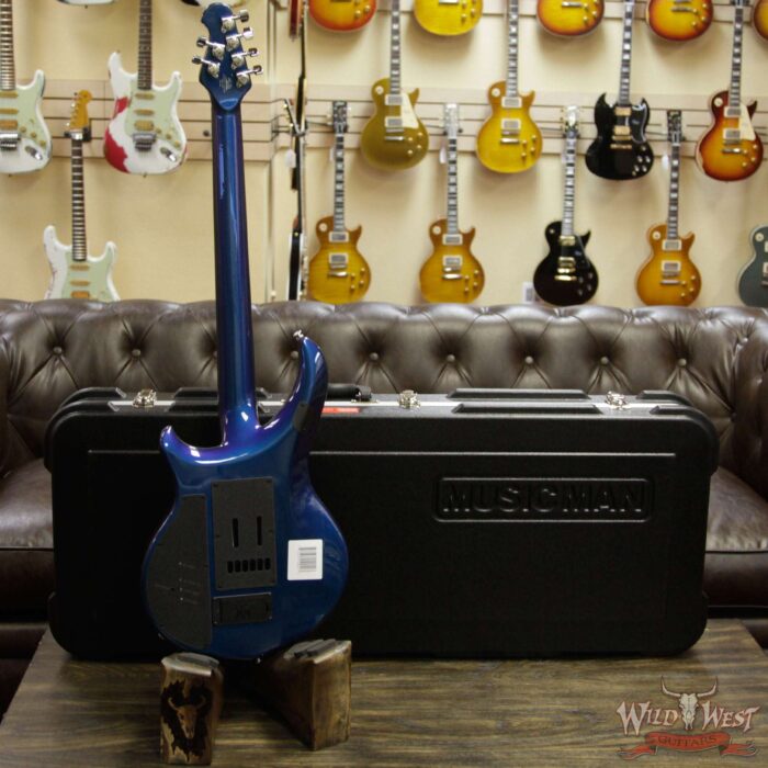 Ernie Ball Music Man Majesty 6 Kinetic Blue Ebony Fingerboard - Image 7