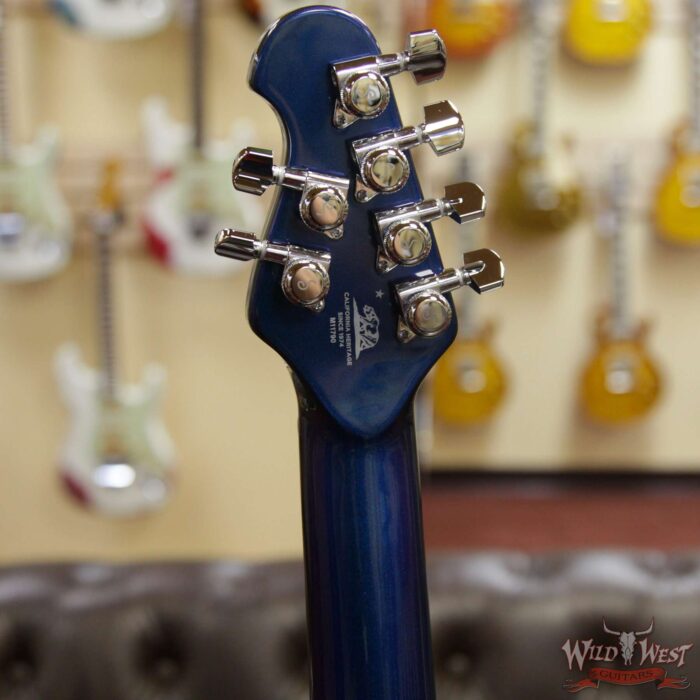 Ernie Ball Music Man Majesty 6 Kinetic Blue Ebony Fingerboard - Image 8
