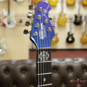 Ernie Ball Music Man Majesty 6 Kinetic Blue Ebony Fingerboard - Image 5