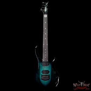 Ernie Ball Music Man Majesty 6 HH Piezo Bridge Ebony Fingerboard Enchanted Forest - Image 3